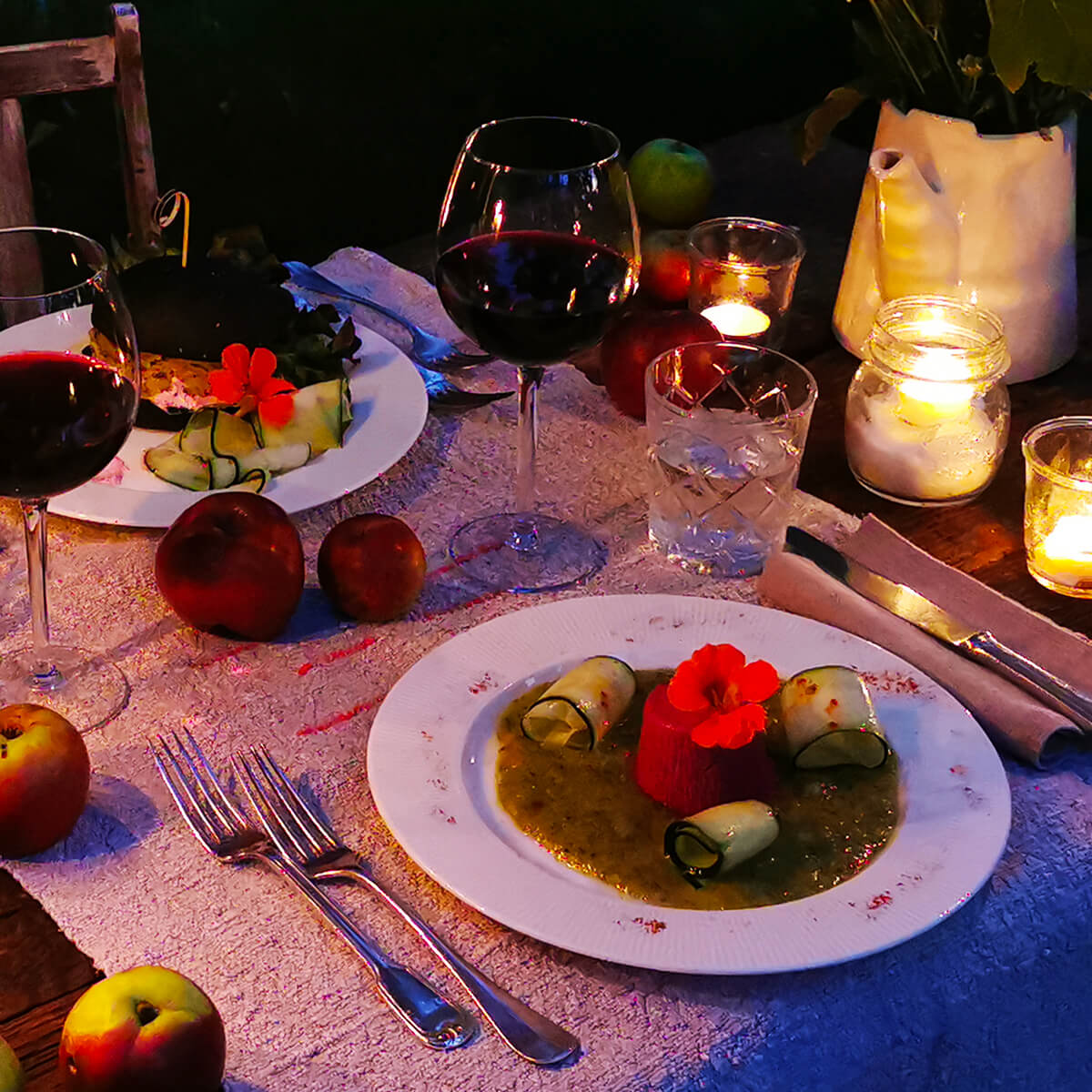 Cena nel giardino dell'Eden Cena nel giardino dell'Eden